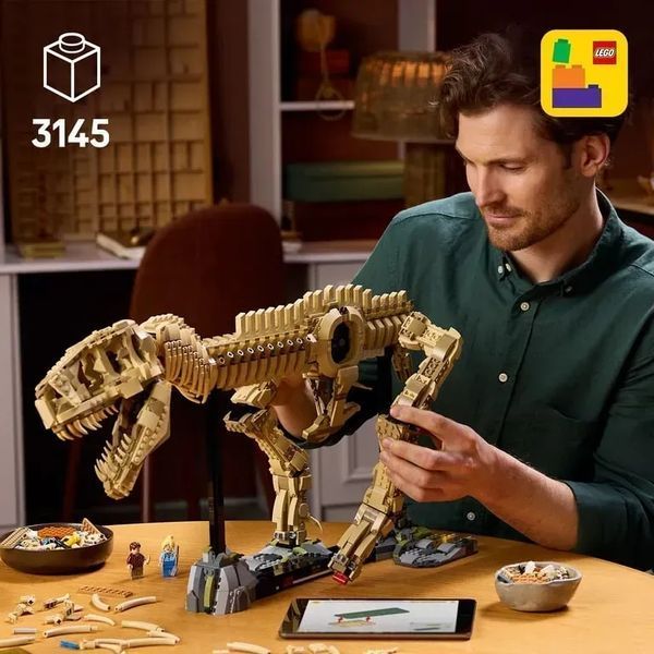 Блочный конструктор LEGO Jurassic World Окаменелости динозавров: Тиранозавр рекс (76968) 613501 фото