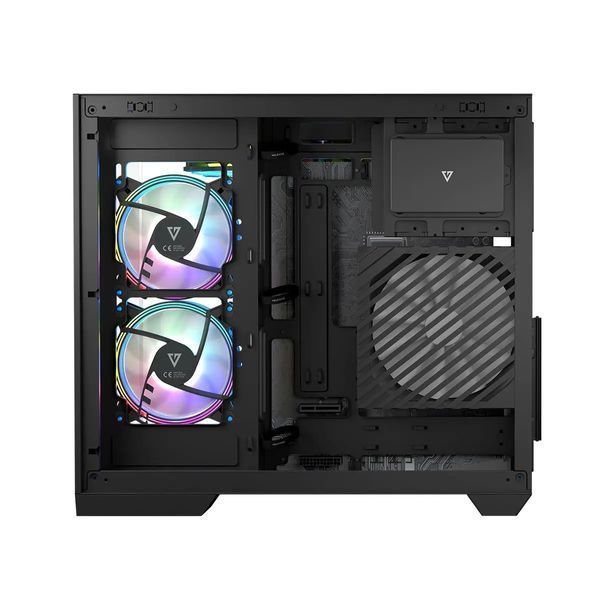 Корпус Modecom Volcano Panorama Apex ARGB 5F Midi Black (AT-PANORAMA-5F-ARGB-10-000000-0002) 018050 фото