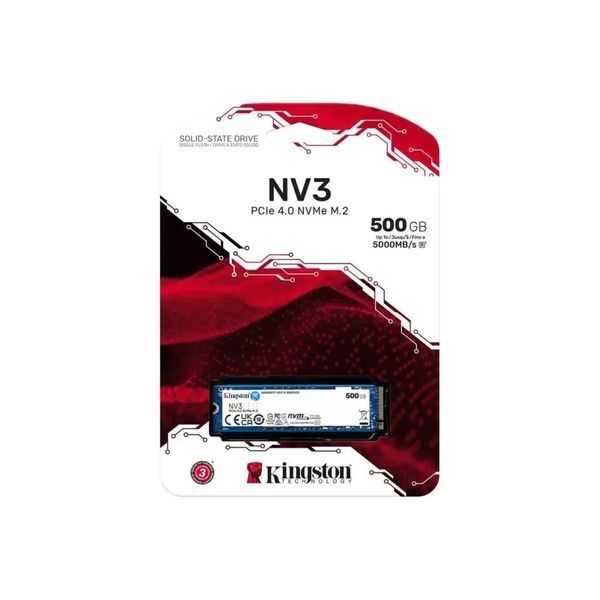 SSD накопитель Kingston NV3 500 GB (SNV3S/500G) 515559 фото