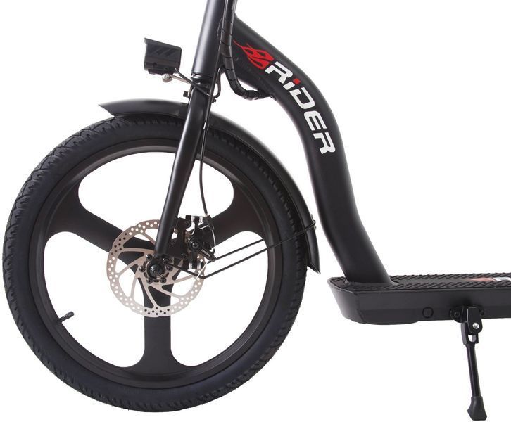 Електросамокат RIDER Monster 45км 350Вт 10" Чорний 334242 фото