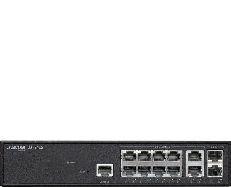 Комутатор керований Lancom GS-2412 (61667) 593310 фото