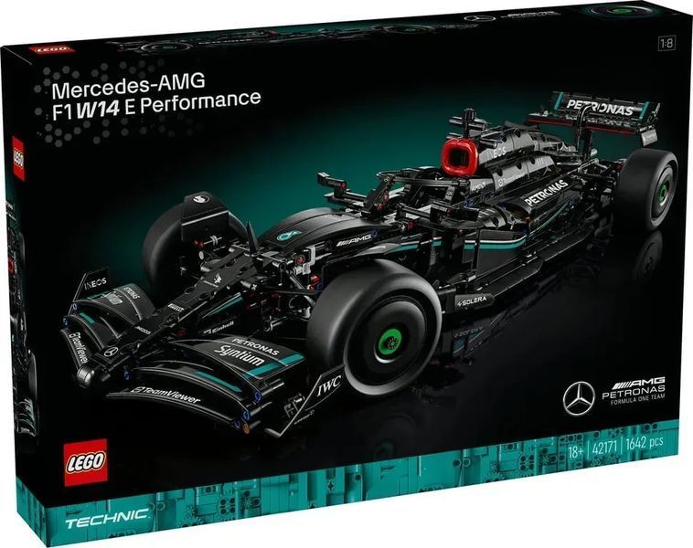 Авто-конструктор LEGO Technic Mercedes-AMG F1 W14 E Performance (42171) 613462 фото
