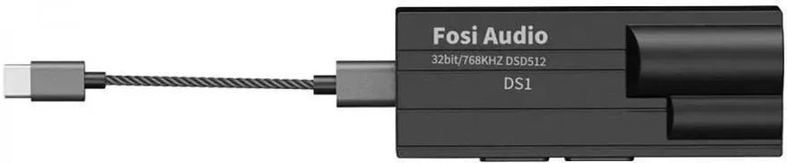 ЦАП з підсилювачем для навушників Fosi Audio DS1 Black 612113 фото