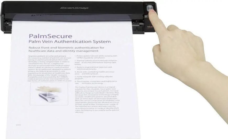 Протяжной сканер Fujitsu iX100 (PA03688-B001) 037828 фото