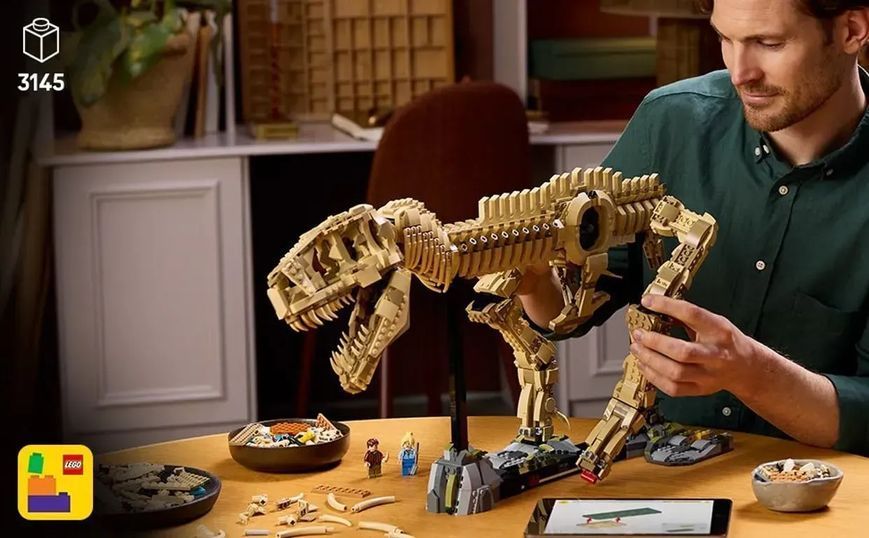 Блочный конструктор LEGO Jurassic World Окаменелости динозавров: Тиранозавр рекс (76968) 613501 фото