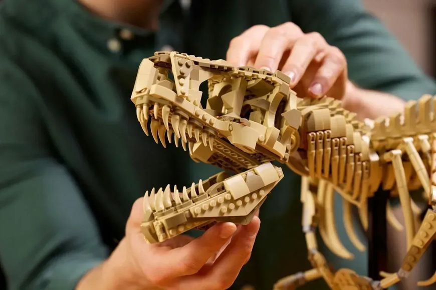 Блочный конструктор LEGO Jurassic World Окаменелости динозавров: Тиранозавр рекс (76968) 613501 фото