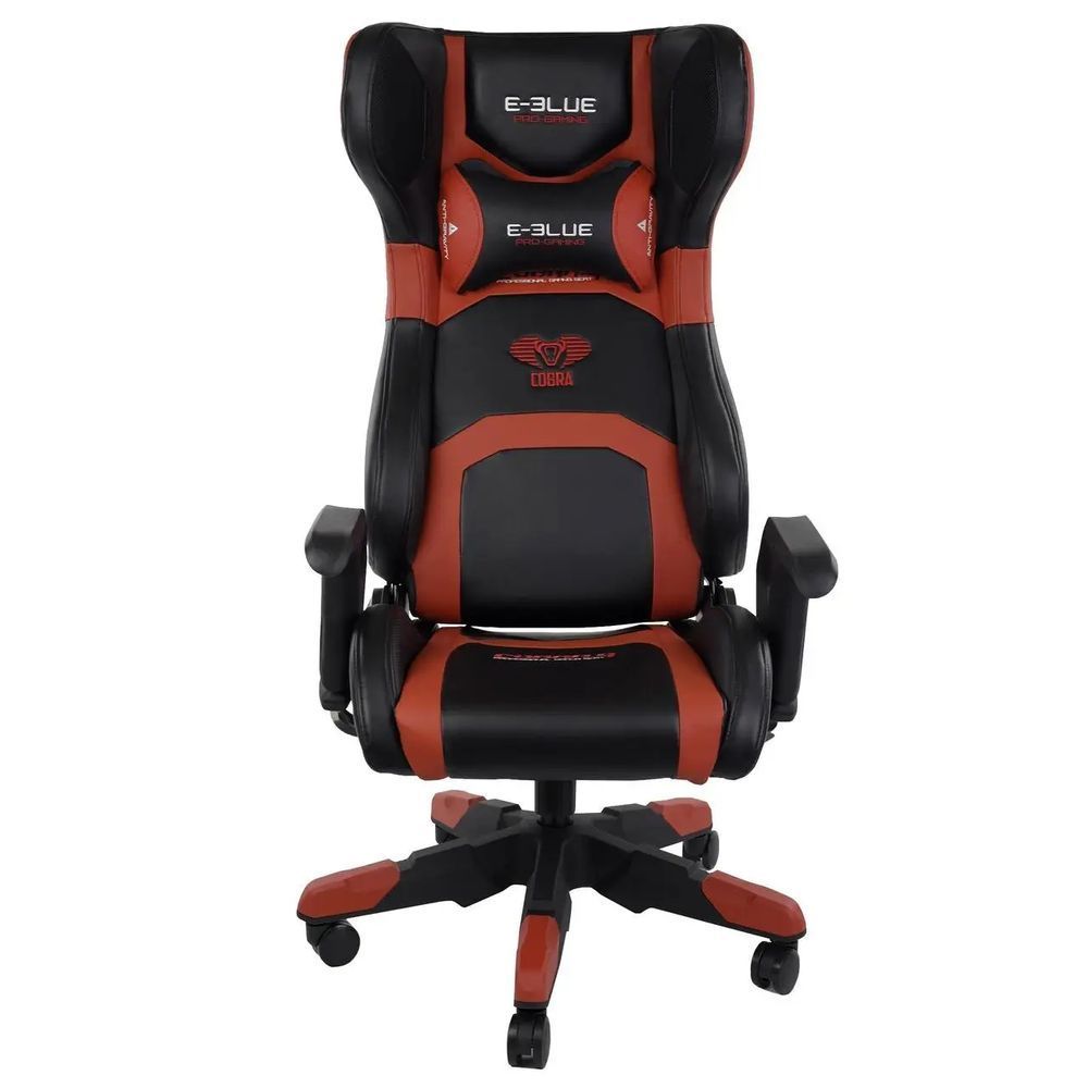 Компьютерное кресло для геймера E-Blue Cobra Black-Red (EEC310REAA-IA) 018992 фото
