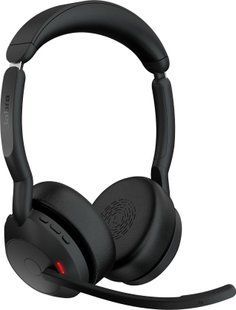 Навушники повнорозмірні JABRA Evolve2 55 MS Stereo ANC Чорний 2131898 фото