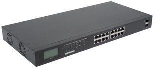Коммутатор неуправляемый Intellinet IPS-16G02-370W-L (561259) 018121 фото