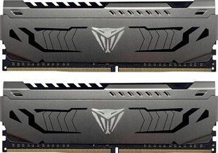 Пам'ять для настільних комп'ютерів Patriot 64 GB (2x32GB) DDR4 3200 MHz Viper Steel (PVS464G320C6K) 032659 фото