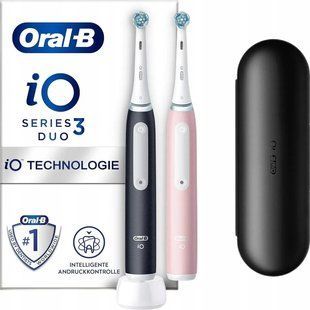 Електрична зубна щітка Oral-B iO Series 3 Duo Black/Pink 591435 фото