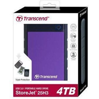 Жорсткий диск Transcend StoreJet 25H3 (TS4TSJ25H3P) 018293 фото