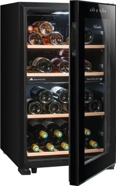 Винна шафа La Sommeliere LS51.2ZBLACK 590542 фото