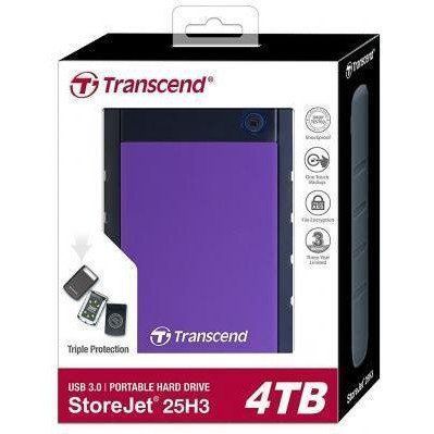 Жорсткий диск Transcend StoreJet 25H3 (TS4TSJ25H3P) 018293 фото
