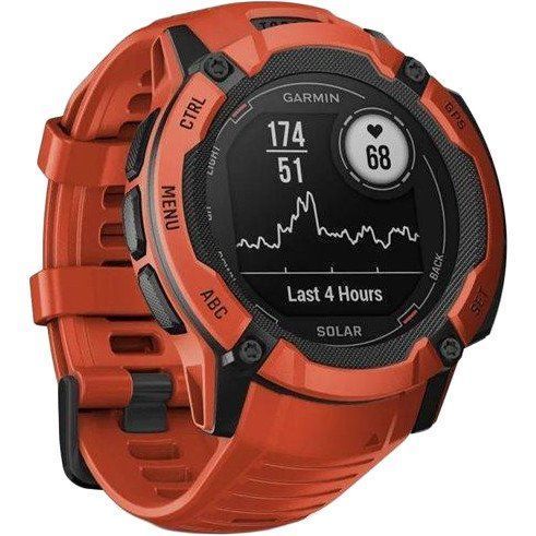 Смарт-часы Garmin Instinct 2X Solar Flame Red (010-02805-11/01) 035091 фото