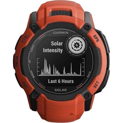 Смарт-часы Garmin Instinct 2X Solar Flame Red (010-02805-11/01) 035091 фото