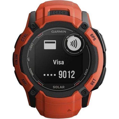 Смарт-часы Garmin Instinct 2X Solar Flame Red (010-02805-11/01) 035091 фото