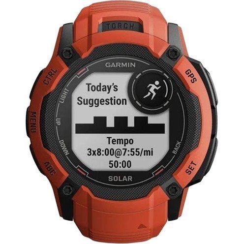 Смарт-часы Garmin Instinct 2X Solar Flame Red (010-02805-11/01) 035091 фото