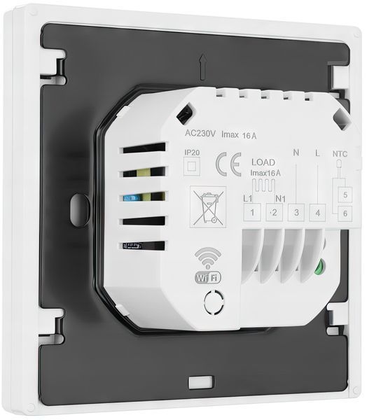 Гріючий мат під ламінат MISSION AIR MAL-160W/m2 18м&sup2; (36м x 50см) + регулятор Libra Білий Wi-Fi e2255637 фото