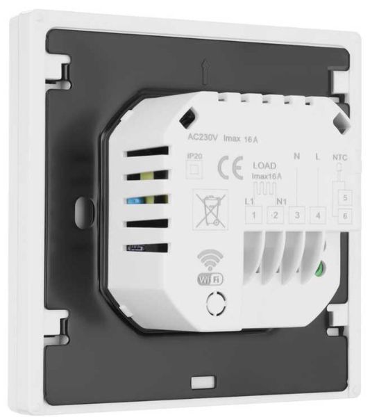 Нагревательный мат под плитку MISSION AIR MA-160W/m&sup2; 12 м&sup2; (24 м x 50 см) с регулятором Libra Белый WiFi e2066416 фото