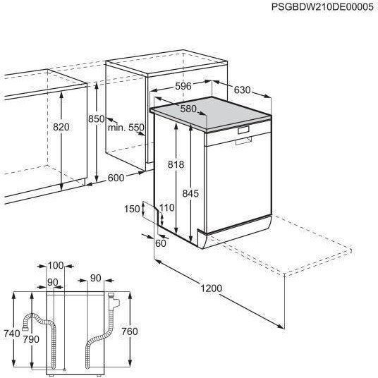 Посудомоечная машина Electrolux ESS47301SX 030810 фото