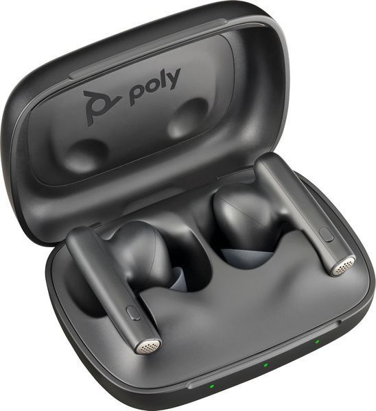 Навушники Poly Voyager Free 60 UC бездротові, внутрішньоканальні, ANC чорний 2009372 фото