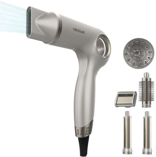Фен CECOTEC DryGlam Waves 6in1 Sensor шампанский 1400 Вт 2146208 фото