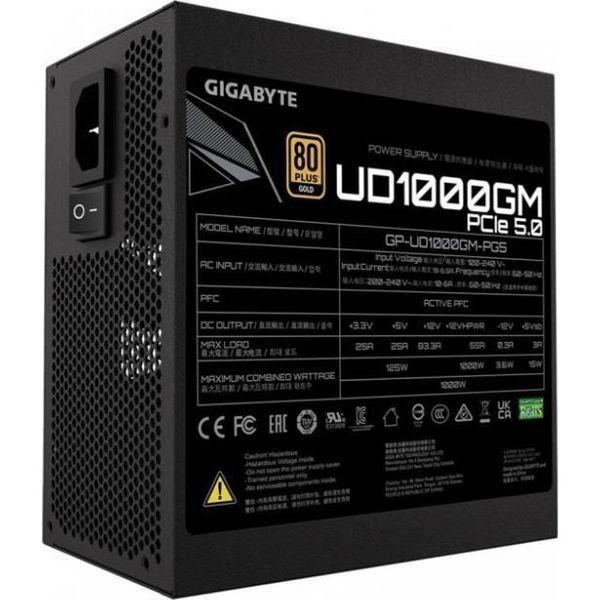 Блок живлення GIGABYTE UD1000GM PG5 (GP-UD1000GM-PG5) 002172 фото