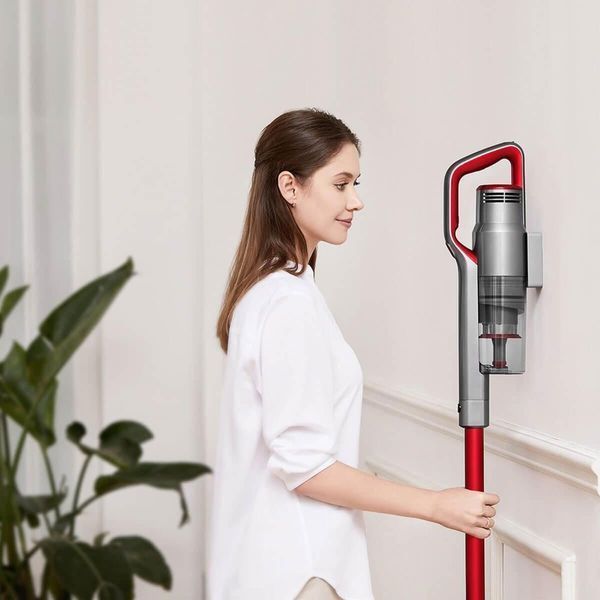 Пылесос 2в1 (вертикальный + ручной) JIMMY Multi-function Vacuum Cleaner Red JV65 с влажной уборкой 032313 фото