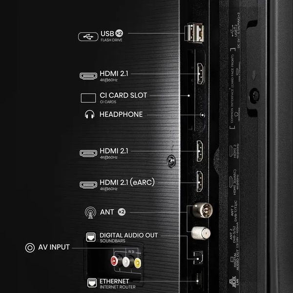 Телевизор Hisense 43E7NQ 524748ua фото