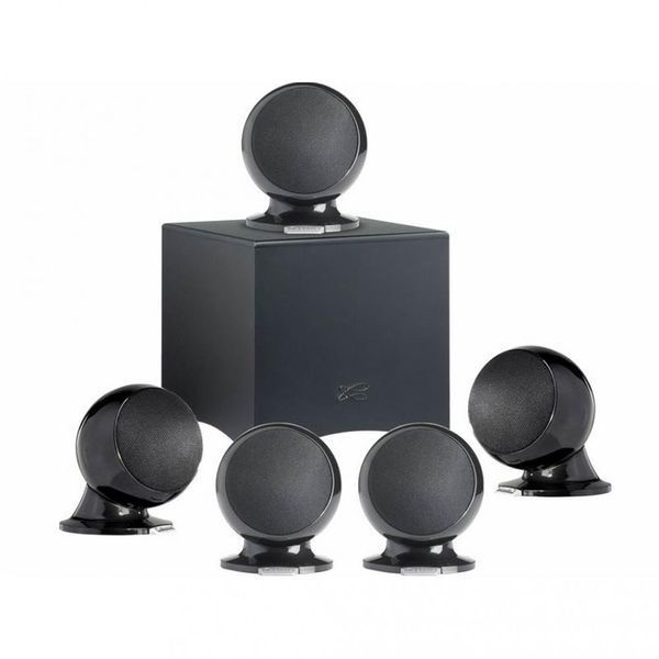 Комплект акустики для домашнього кінотеатру Cabasse Pack 5.1 Alcyone 2 Black 019723 фото