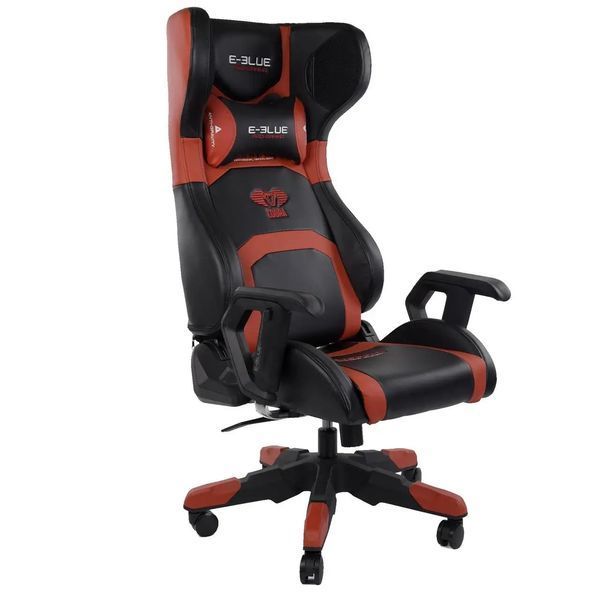 Комп'ютерне крісло для геймера E-Blue Cobra Black-Red (EEC310REAA-IA) 018992 фото