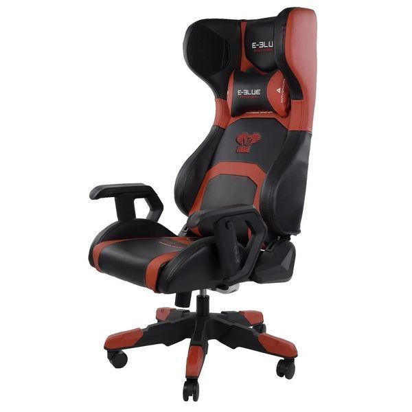 Комп'ютерне крісло для геймера E-Blue Cobra Black-Red (EEC310REAA-IA) 018992 фото