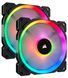 Вентилятор Corsair LL140 RGB LED Dual Light Loop with Lighting Node Pro (CO-9050074-WW) 008496 фото 1