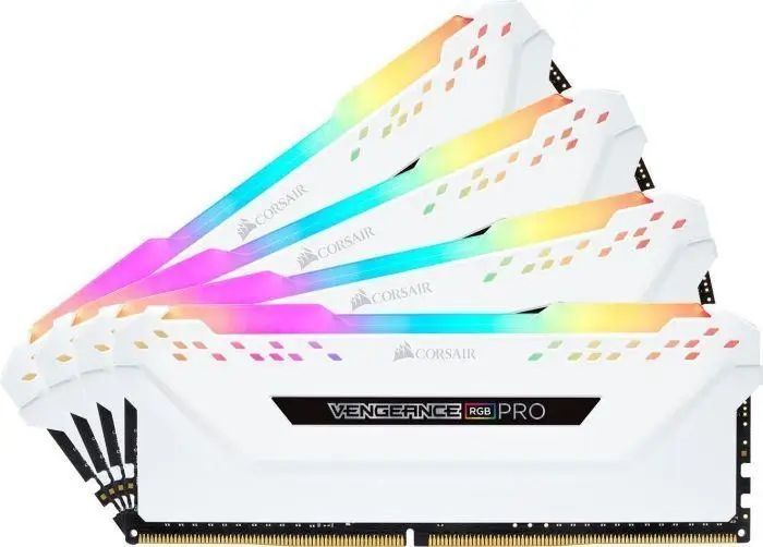 Память для настольных компьютеров Corsair Vengeance RGB Pro DDR4 32 GB 3200 MHz (CMW32GX4M4C3200C16W) 026422 фото