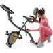 Велотренажер магнитный Hop-Sport HS-3010X Grix gray-yellow (5902308228801)) 009899 фото 6
