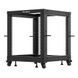 Шафа RACK LANBERG 19" 12U OR01-6112-B 600 x 600, стояча, чорна 2077817 фото 1