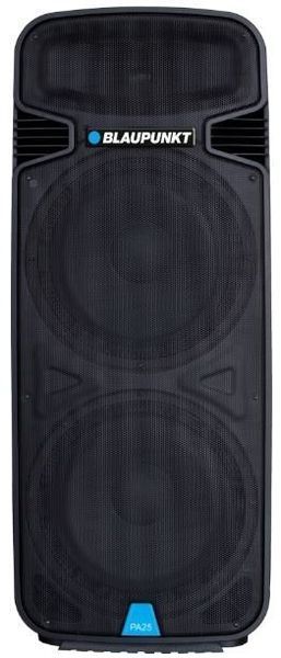 Power Audio BLAUPUNKT PA25, 160 Вт, Bluetooth, мікрофон у комплекті, FM-тюнер, вбудований еквалайзер, роз'єм XLR 873196 фото