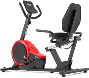 Велотренажер механічний Hop-Sport HS-060L Pulse Black/Red 603605 фото