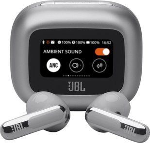 Наушники TWS JBL Live Flex 3 Silver (JBLLIVEFLEX3SIL) 029257 фото