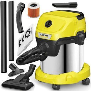 Строительный пылесос Karcher WD 3 S V-15/6/20 Home 1.628-150.0 009657 фото