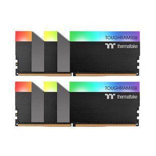 Пам'ять для настільних комп'ютерів Thermaltake 16 GB (2x8GB) DDR4 4000 MHz TOUGHRAM Black RGB (R009D408GX2-4000C19A) 033906 фото