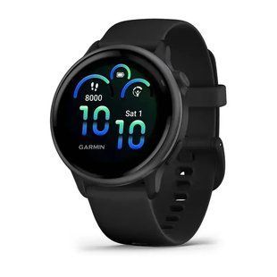 Смарт-часы Garmin Vivoactive 6 Slate with Black Band (010-02985-00/40) 613098 фото