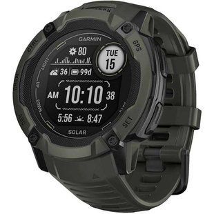Смарт-годинник Garmin Instinct 2X Solar Moss (010-02805-15/05) 035092 фото