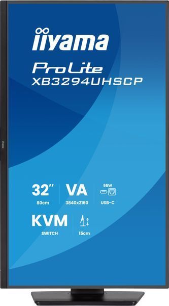 Монитор IIYAMA ProLite XB3294UHSCP-B1 31.5" 3840x2160px 2 мс [GTG] 2101540 фото
