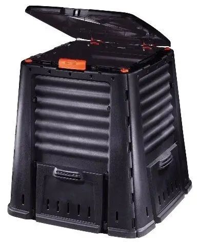 Компостер садовий Keter Mega Composter 650 л, Black (7290002180470) 286635 фото