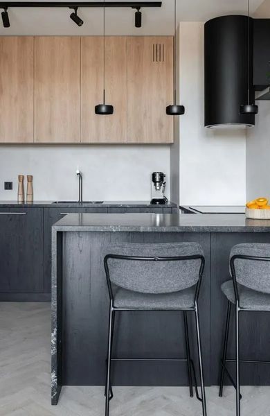 Витяжка декоративна Ciarko Tubus Black (CDP3801B) 603932 фото