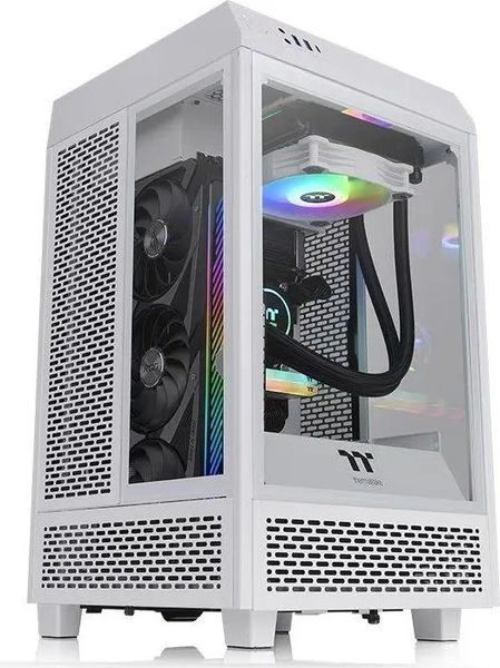 Корпус Thermaltake The Tower 100 Snow (CA-1R3-00S6WN-00) 017385 фото
