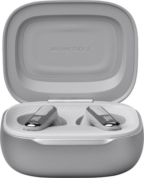 Наушники TWS JBL Live Flex 3 Silver (JBLLIVEFLEX3SIL) 029257 фото