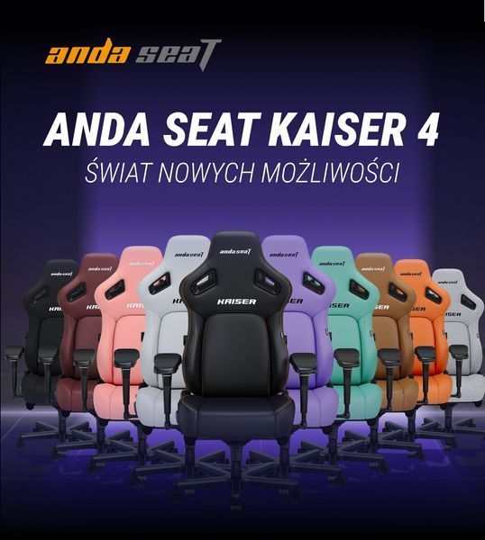 Ігрове крісло ANDA SEAT Kaiser 4 L Білий 2043582 фото